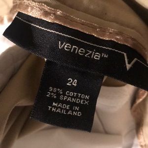 EUC Venezia Khaki Crop Pants